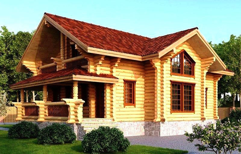 Проекты деревянных домов под ключ из бревна и бруса